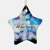 Grand-mère Photo Modèle ornement de Noël" (Droite)