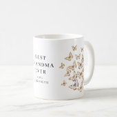 Grand-mère Photo Papillon Mug (Devant droit)