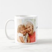 Grand-mère Photo Papillon Mug (Gauche)