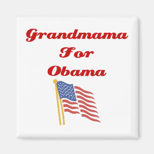Grand-mère pour Obama Magnet