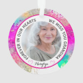 Grand-mère pour toujours dans nos coeurs Parties s (dos)