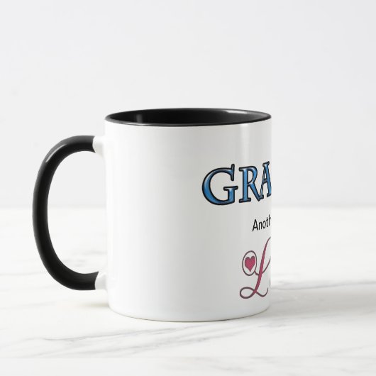 Grand-mère, un autre mot pour l'amour café Mug (Gauche)