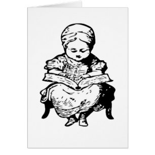 Grand-mère vous a lu une histoire dessin illustran