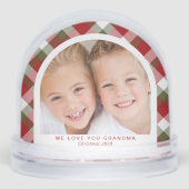 Grand-mère Vous Aime Arch Photo Noël (Avant)