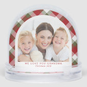 Grand-mère Vous Aime Arch Photo Noël (Arrière)