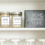 Grand-mère's Kitchen Waterproof Pantry Étiquettes 