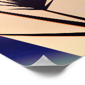 grand mesa, affiche de ski Colorado. (Coin)