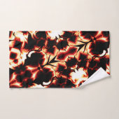 Grand miroir de formes légèrement sculptées (Serviette à main)