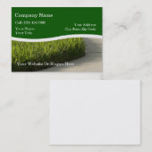 Grand Modèle Carte de visite paysager (Devant / Derrière)