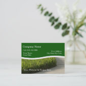 Grand Modèle Carte de visite paysager (Debout devant)