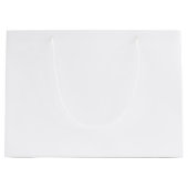 GRAND modèle MAT fait sur commande de blanc de sac (Devant)