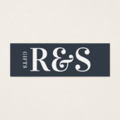 Grand Monogramme Moderne Simple Cadeau (Devant)