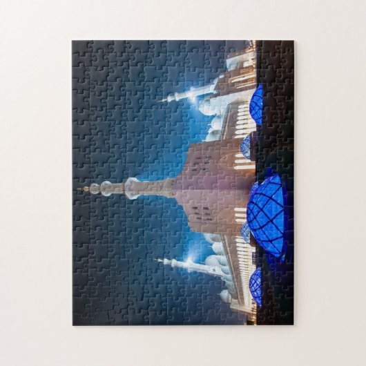 Grand Mosque, Abu Dhabi, Verenigde Arabische Emira Legpuzzel (Verticaal)