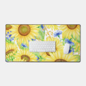 Grand Motif de tournesol jaune (Clavier et souris)