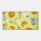 Grand Motif de tournesol jaune (Recto)