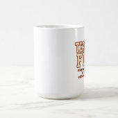 Grand Mug à Café 15oz pour Enseignant (Centre)