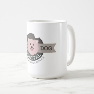 Grand Mug à Café Pink Dog Digital