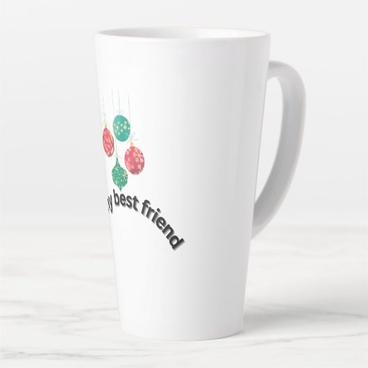 Grand Mug à Latte (Angle droit)