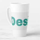 Grand Mug à Latte 17oz (Angle gauche)