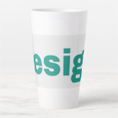 Grand Mug à Latte 17oz (Devant)