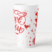 Grand mug à latte Love You (Devant)