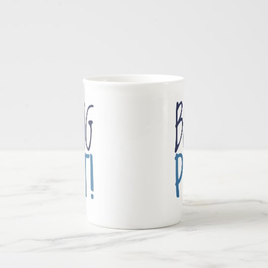 Grand Mug à Latte - Pot de Bing ! (Devant)