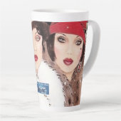 Grand mug à latte (Rouge d'hiver 2) RFPMDesigns 20 (Angle droit)