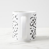 Grand mug à polka Doodle (Dos)