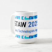 Grand Mug AAST 2025 STAW (Devant gauche)