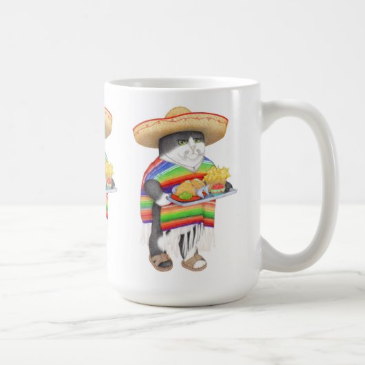 Grand mug blanc WENDELITO (Droite)