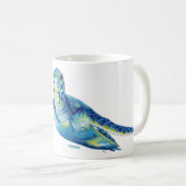 Grand Mug Bleu (Devant droit)