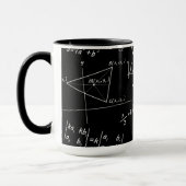 Grand mug combo tableau noir Brainy (Gauche)