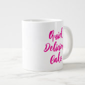 Grand mug de 600ml pour micro-ondes pour recette d (Devant droit)