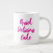 Grand mug de 600ml pour micro-ondes pour recette d (Droite)