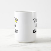 Grand mug de café extra large taille roi avec cour (Centre)