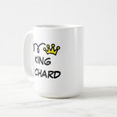 Grand mug de café extra large taille roi avec cour (Devant gauche)