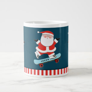 Grand mug de café personnalisé pour skateur pour l