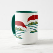 Grand Mug de Noël Croc (Devant gauche)
