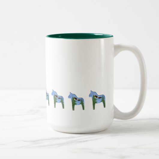 Grand Mug en Café Cheval Dala Aigle (Droit)