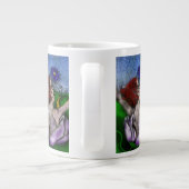 Grand mug Fleur au loin (Dos)