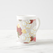 Grand Mug Fleur de Fraisier Sauvage (Devant droit)