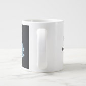 Grand Mug Homo Luminous La Prochaine Évolution Hum (Dos)