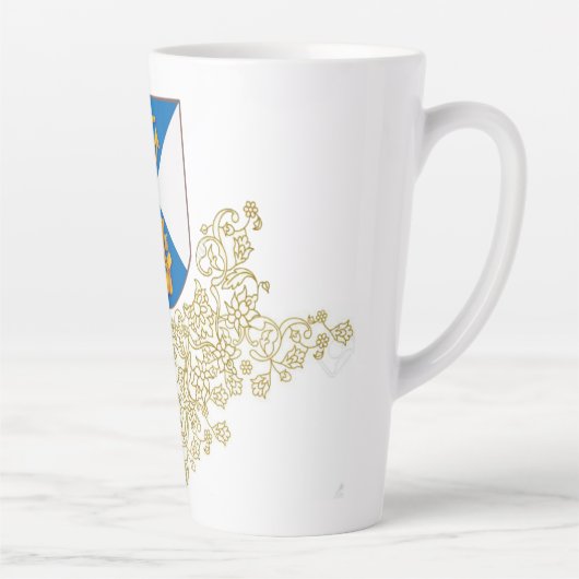 Grand mug JFN pour latte (Droite)