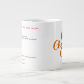 Grand Mug Micro-ondes (Recette de Gâteau Keto au C (Devant)