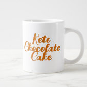 Grand Mug Micro-ondes (Recette de Gâteau Keto au C (Droite)