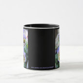 Grand Mug Pansies Violettes 33 cl (Centre)