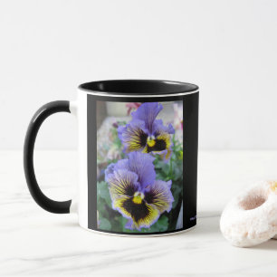 Grand Mug Pansies Violettes 33 cl