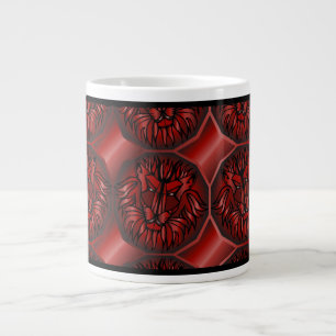 Grand mug personnalisable Lion