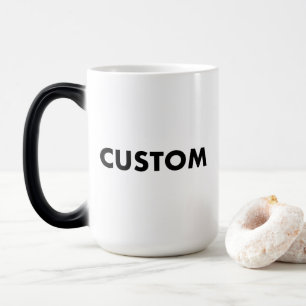 Grand Mug Photo Magique Personnalisé Modèle Vierge