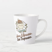 Grand Mug - Plus d'Espresso. Moins de Dépresso. (Droite)
